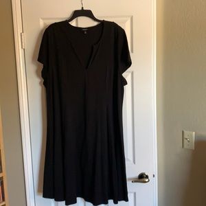 Black skater dress